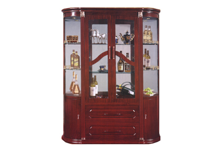 Tủ rượu trưng bầy bằng gỗ